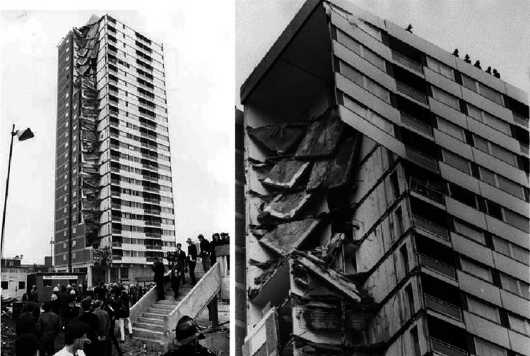 Colapso do edifício Ronan Point – Inglaterra (1968)