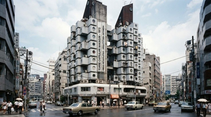 Nakagin Capsule Tower – Japão (1972)